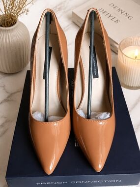 French Connection Patent Heels – Size 7.5